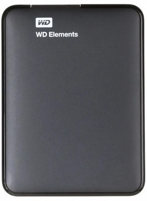 Внешний диск HDD  WD Elements Portable WDBU6Y0020BBK-WESN, 2ТБ, черный