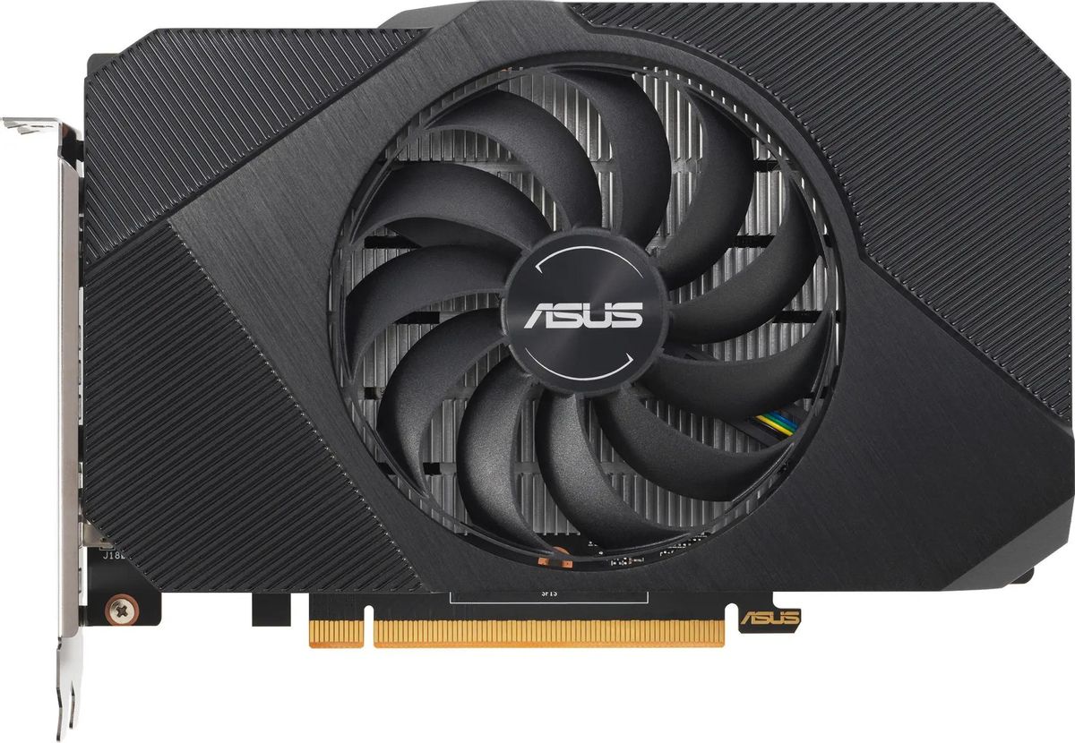 Видеокарта ASUS AMD Radeon RX 6400 PH-RX6400-4G 4ГБ Phoenix, GDDR6, Ret –  купить в Ситилинк | 1781229