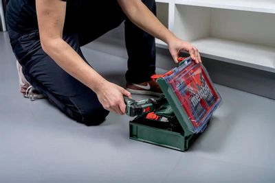 Дрель-шуруповерт METABO Powermaxx BS Basic Set, 2Ач, с двумя ...