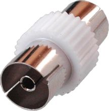 Изображение товара Адаптер антенный PREMIER 4-401/2,  Coax (f) -  Coax (f),  75Ом,  серебристый