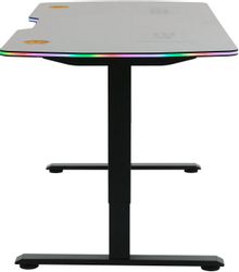 Стол игровой ZONE 51 Platform Pro 160, с регулировкой высоты, ЛДСП, черный