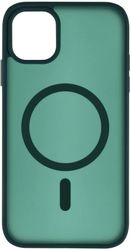Чехол (клип-кейс) ZIBELINO Matte Shield, для Apple iPhone 11, противоударный, темно-зеленый