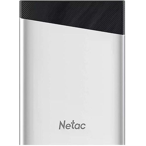 480ГБ Внешний диск SSD NETAC Z6S NT01Z6S-480G-32SL, USB-C, чтение - 520МБ/с, серебристый