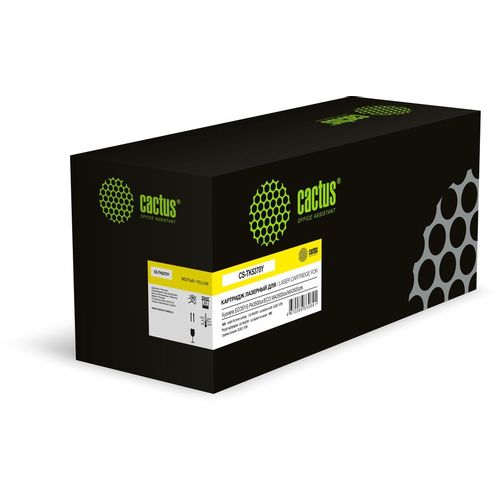 Картридж Cactus CS-TK5370Y, TK-5370Y, желтый / CS-TK5370Y
