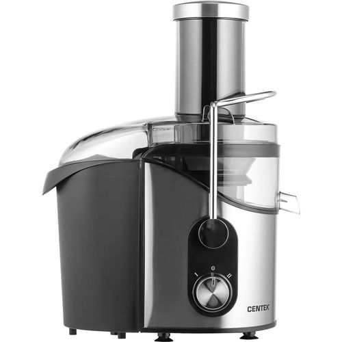 Соковыжималка CENTEK CT-1212, комбинированная, нержавеющая сталь и черный