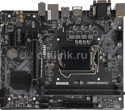 Материнская плата MSI H310M PRO-VDH PLUS, LGA 1151v2, Intel H310, mATX ...