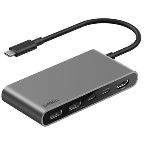 Хаб (разветвитель) Belkin AVC022hqSGY, серый