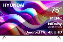 Изображение товара 75" Телевизор Hyundai H-LED75BU7009 4K Ultra HD, СМАРТ ТВ, Android TV, черный Изображение товара 75" Телевизор Hyundai H-LED75BU7009 4K Ultra HD, СМАРТ ТВ, Android TV, черный
