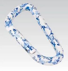 Карабин MUNKEES Porcelain look, длина 60мм, ширина 6мм