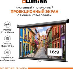 Экран Lumien Eco Picture LEP-100130 черный