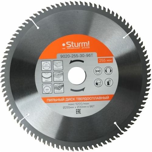 Пильный диск STURM! 9020-255-30-96T, универсальный, 255мм, 1.8мм, 30мм