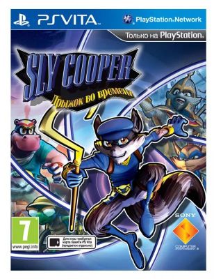 Игра для PS Vita Sony Sly Cooper: Прыжок во времени русская версия ...