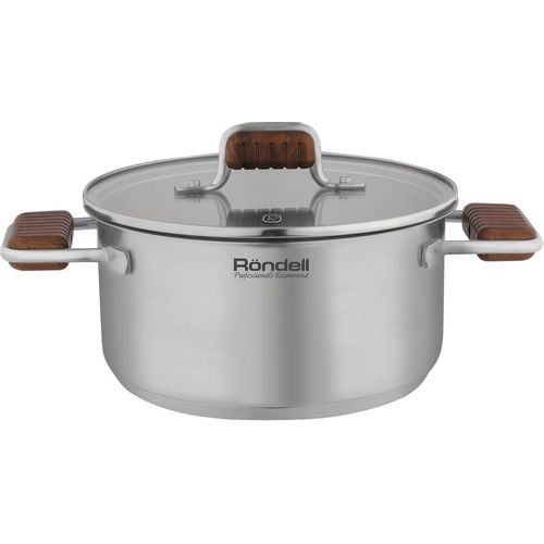 Кастрюля 5.2л Rondell Fjord RDS-1792, нержавеющая сталь, с крышкой