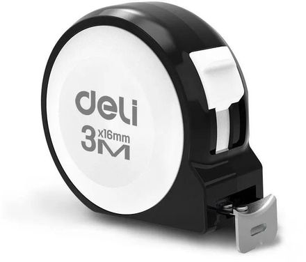 Рулетка строительная Deli H8003A, 3м x16мм