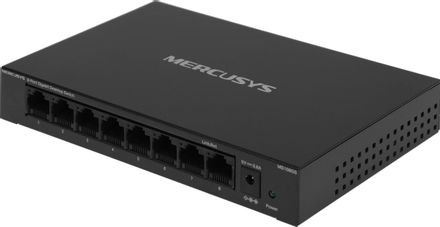Коммутатор MERCUSYS MS108GS, неуправляемый, 8 RJ-45, 10/100/1000 Мбит/с