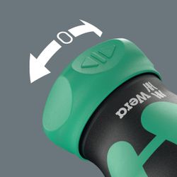 Отвертка с насадками WERA Kraftform Kompakt Stubby Magazin RA 2, внутренний шестигранник 6 предметов