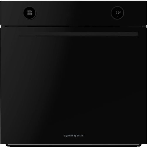 Духовой шкаф электрический ZIGMUND & SHTAIN E 160 B, 72л, дверца с 3 стеклами, черный