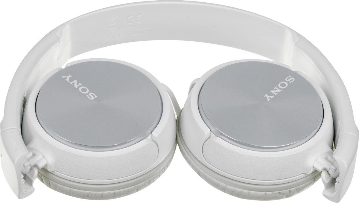 Наушники Sony MDR-ZX310, 3.5 мм, накладные, белый [mdrzx310w.ae