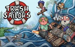 Игра TINYBUILD Trash Sailors, для ПК, регион: Россия,СНГ