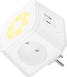 Сетевой разветвитель AGNI TP-WJ2U3E-L, белый