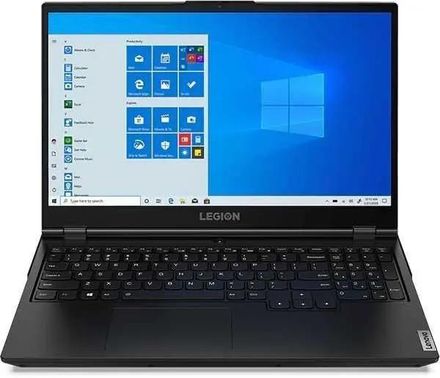 Ноутбук игровой Lenovo Legion 5 15ARH05H 15.6", WVA, AMD Ryzen 5 4600H 3ГГц, 6-ядерный, 16ГБ DDR4, 512ГБ SSD,  NVIDIA GeForce  RTX 2060 - 6 ГБ, Windows 10 Home, черный [82b1000rru]