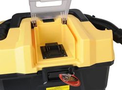 Строительный пылесос HANSKONNER HBVC1810, аккумуляторный, желтый