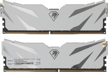 Изображение товара Оперативная память DDR4 16ГБ 3200МГц NETAC Shadow II белый комплект