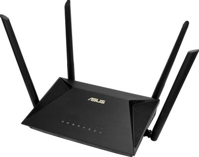 Wi-Fi роутер ASUS RT-AX53U, AX1800, черный – купить в Ситилинк | 1580642