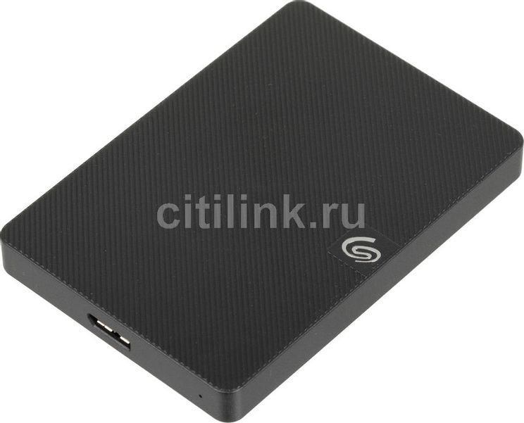 2ТБ Внешний диск HDD  Seagate Expansion Portable STKM2000400, USB 3.0, черный