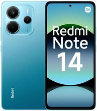 Изображение товара Смартфон Xiaomi Redmi Note 14 8/128GB голубой - AMOLED, 108 Мп, Android 14