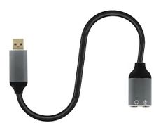 Изображение товара Кабель-переходник аудио PREMIER PCH-269 USB 2xJack 3.5 позолоченный 0.2м