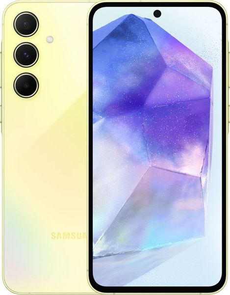 Смартфон Samsung Galaxy A55 5G 8/256Gb,  SM-A556E,  желтый