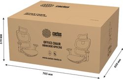 Кресло Cactus Cs-Mc555, сетка, до 150кг, черный