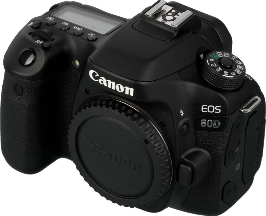 Зеркальный фотоаппарат Canon EOS 80D body, черный – купить в