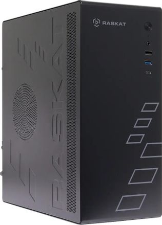 Компьютер RASKAT Standart 300 Intel Core i3 12100,  DDR4 16ГБ, 480ГБ SSD, Intel UHD Graphics 730,  без операционной системы,  черный [standart300128046]