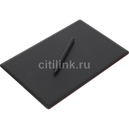 Графический планшет Wacom One by Medium А5 черный/красный [ctl-672-n] WACOM