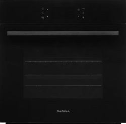Духовой шкаф электрический Darina 2V BDE 112 710 BB, 65л, черный/стекло черное