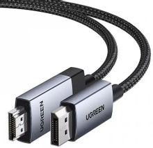Изображение товара Кабель UGREEN DP119 DisplayPort to HDMI 3м черный