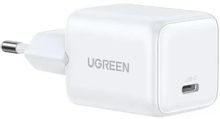 Изображение товара Сетевое зарядное устройство UGREEN X513,  USB-C, USB-C, 30Вт, 3A, белый [65013]