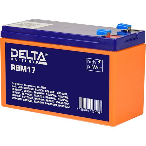 Аккумуляторная батарея Delta RBM17 для ИБП, 12В, 9Ач