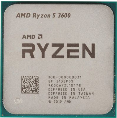 Процессор AMD Ryzen 5 3600, AM4,  OEM [100-000000031]