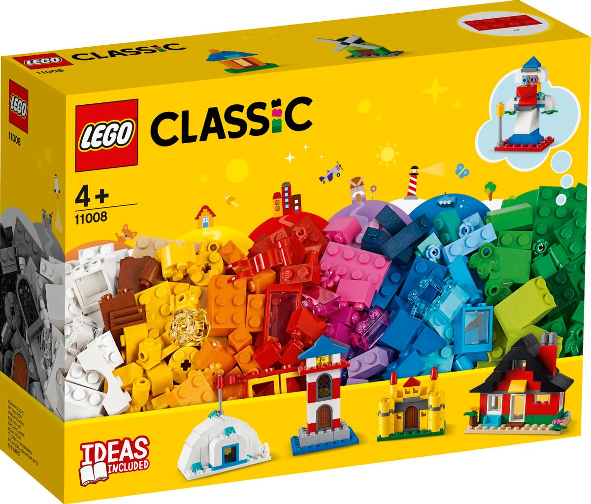 Характеристики Конструктор Lego Classic Кубики и домики, 11008 (1443417)  смотреть в СИТИЛИНК