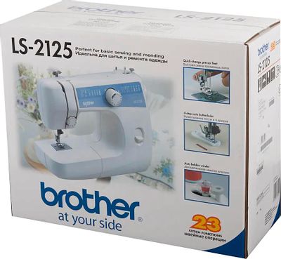 Обзор Товара Швейная Машина Brother LS2125 Белый (595730) В.