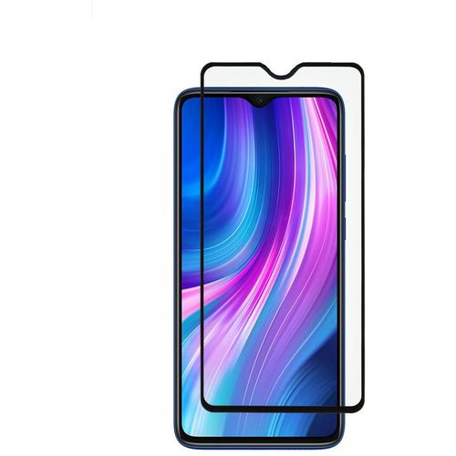 Защитное стекло для экрана ZIBELINO для Xiaomi Redmi Note 8 2021/2019 антиблик, 5D, 1 шт, черный [ztg-5d-xmi-not8-blk]
