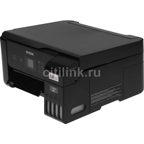 МФУ струйное Epson L3260 цветная печать, A4, с СНПЧ, черный [c11cj66409/507/511/414/k58507]