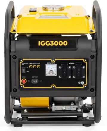 Бензиновый генератор CHAMPION IGG3000, 220 В, 2.9кВт