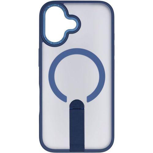 Чехол (клип-кейс) ZIBELINO Shine, для Apple iPhone 17, синий [zms-apl-17-sh-st-blu]