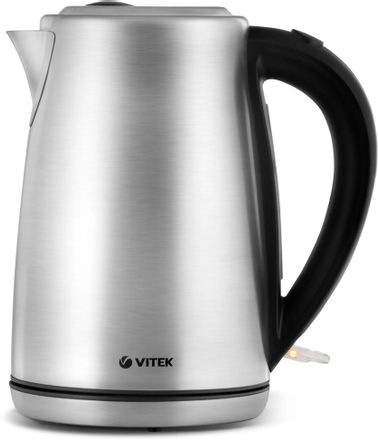 Чайник электрический Vitek VT-7020, 1.7л, нержавеющая сталь