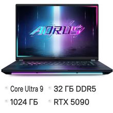 Изображение товара Игровой ноутбук GIGABYTE AORUS MASTER 16 AM6H с OLED дисплеем RTX 5090 24ГБ