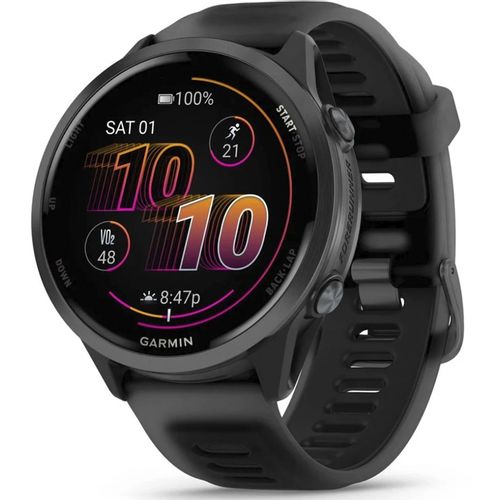 Смарт-часы Garmin Forerunner 570 47mm, 47мм, 1.4", черный